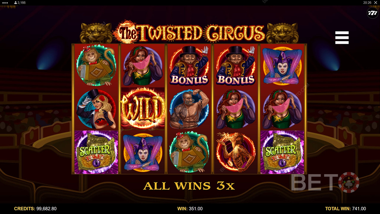 The Twisted Circus: En Spilleautomat Værd at Prøve?