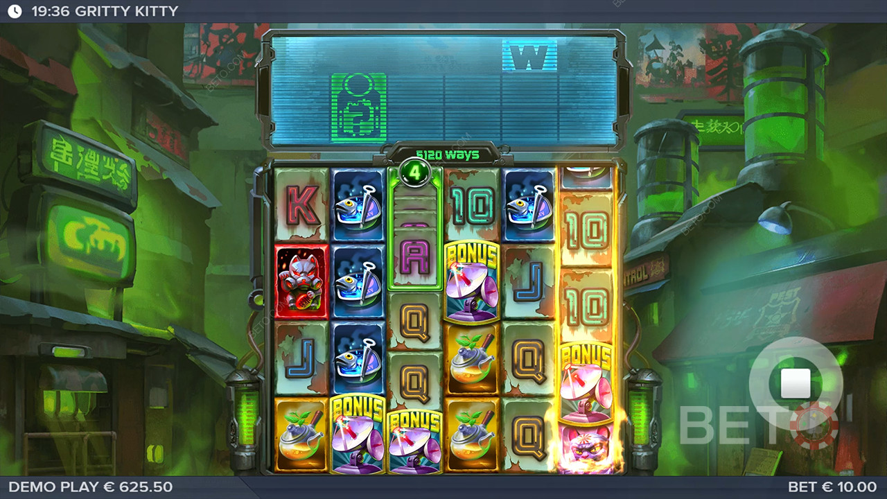 Er Gritty Kitty of Nitropolis spilleautomaten værd at prøve?