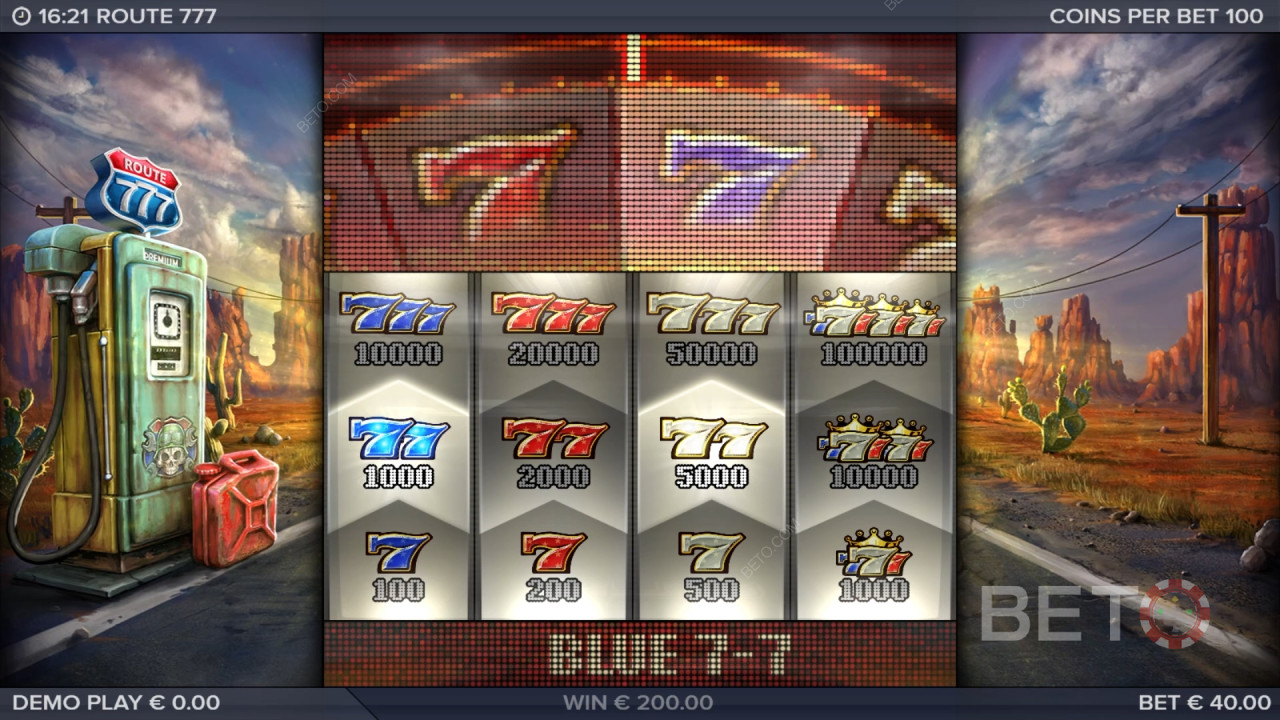 Route 777 Anmeldelse fra BETO Slots