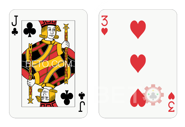 13 - træk et tredje kort i blackjack