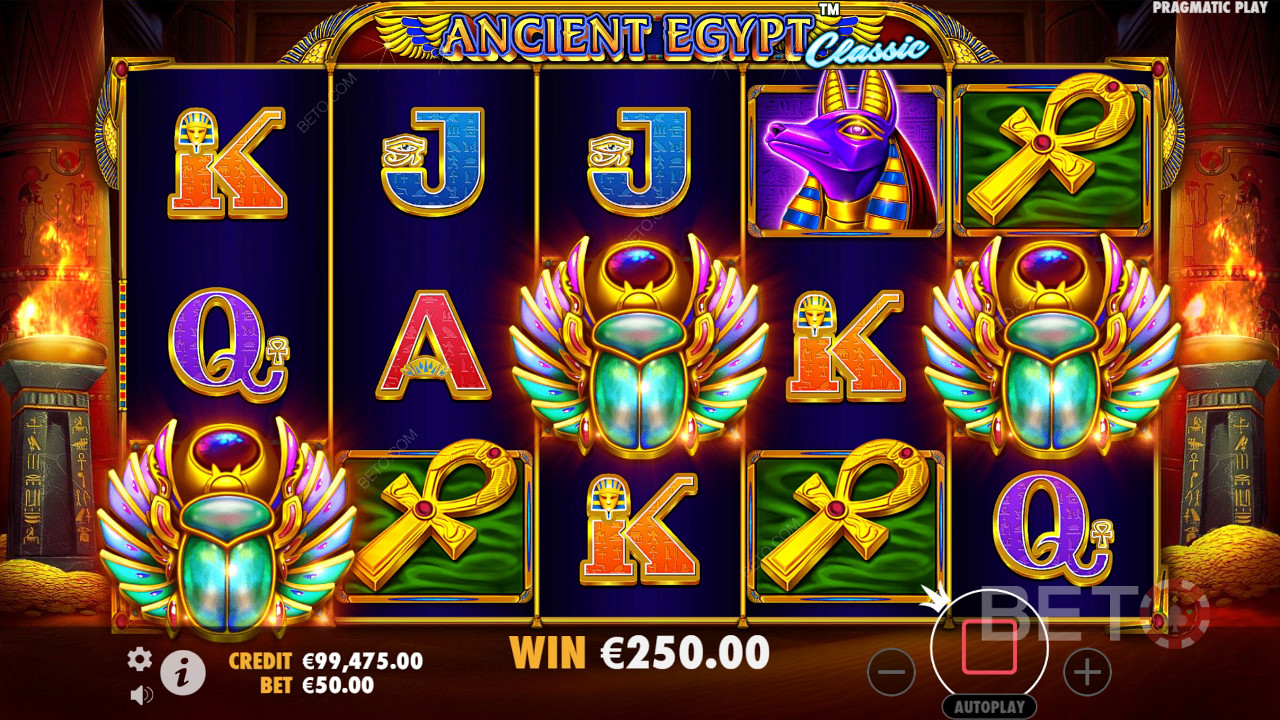 Anmeldelse af Ancient Egypt Classic fra BETO Slots