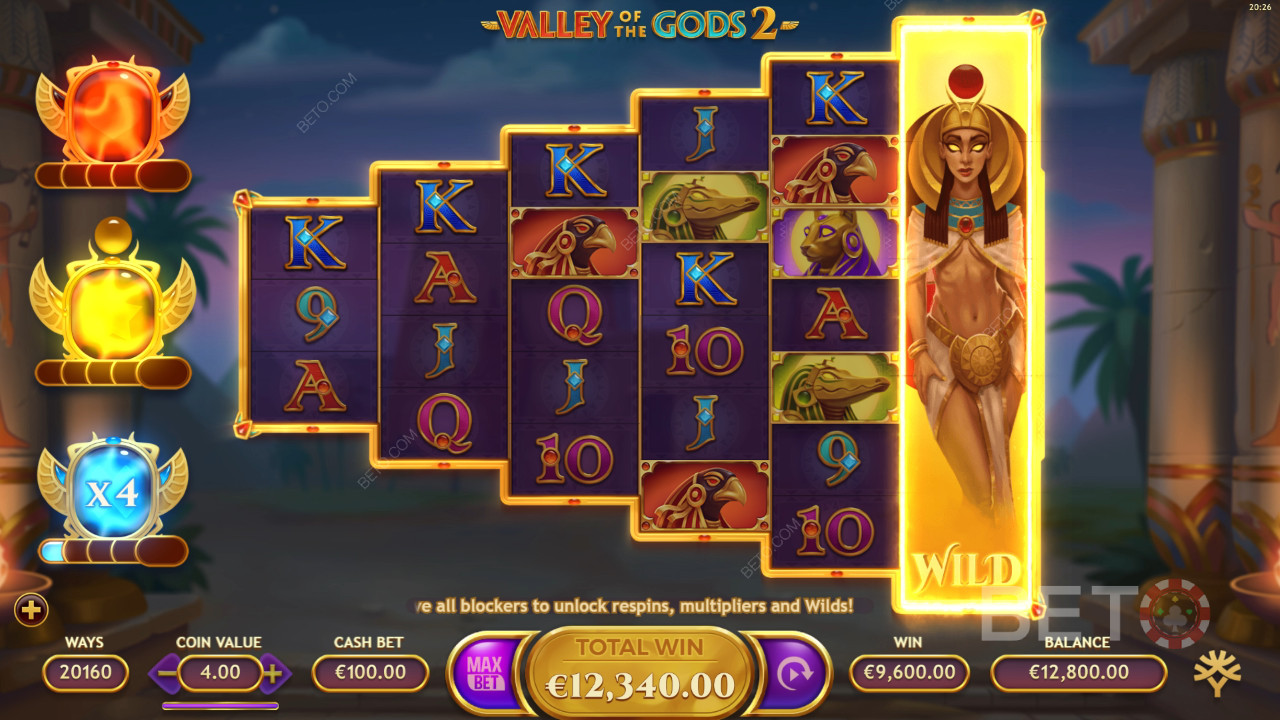 Anmeldelse af Gudernes Dal 2 på BETO Slots