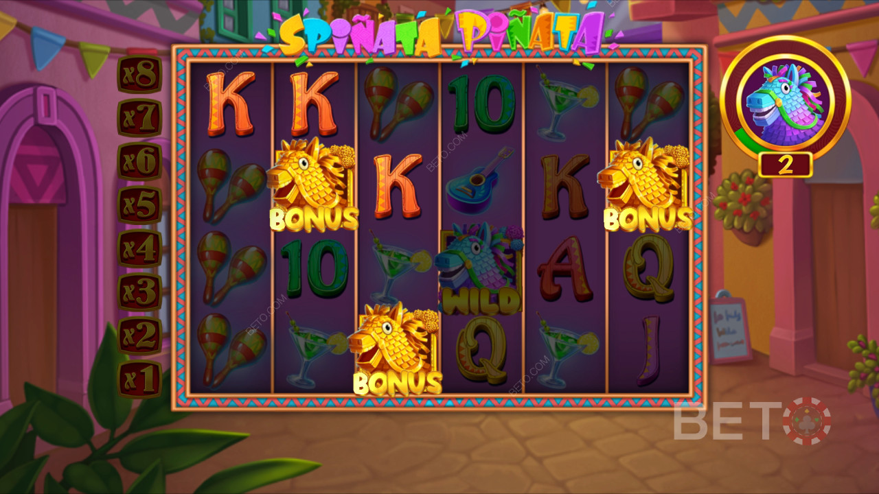 Spinata Pinata Anmeldelse fra BETO Slots