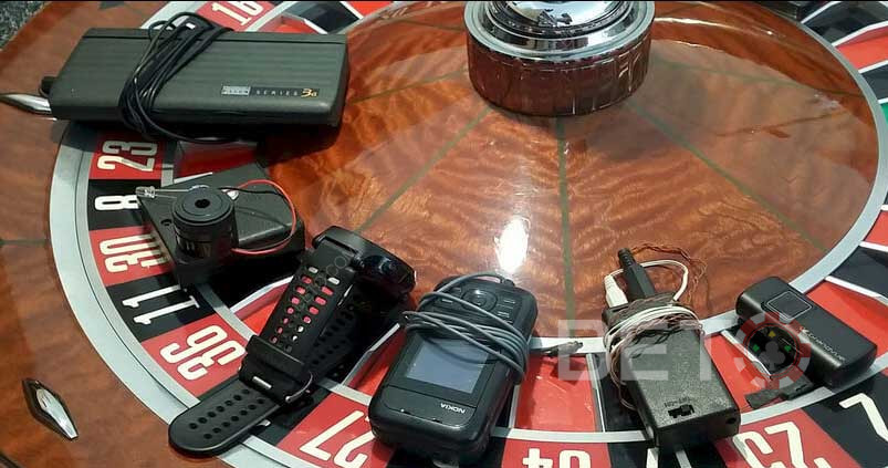 Ulovlige roulette-snyderedskaber fra Las Vegas