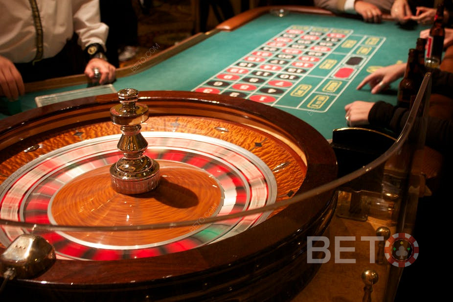 Det klassiske bordspil "Roulette"