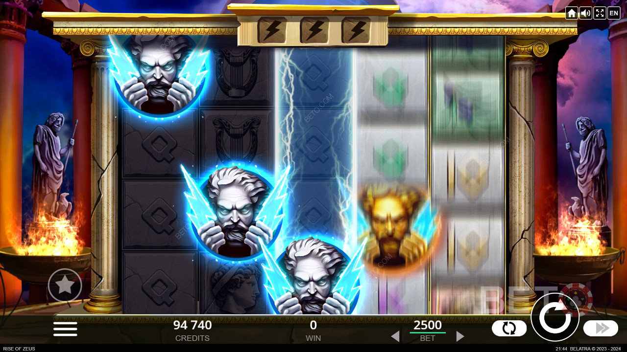 Rise of Zeus Spil For sjov