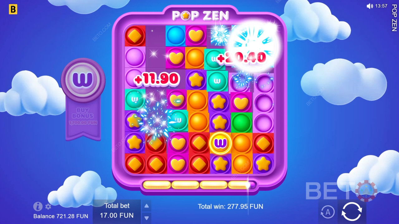 Pop Zen anmeldelse fra BETO Slots