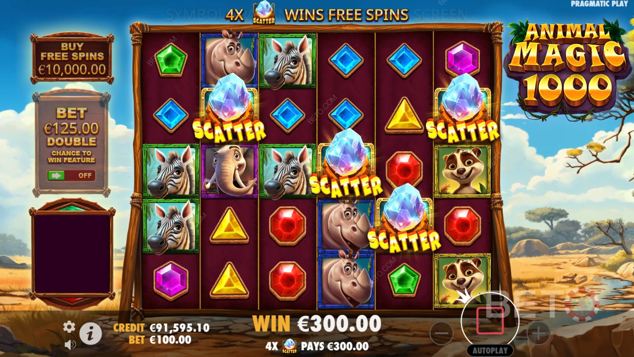 Anmeldelse af Animal Magic 1000 på BETO