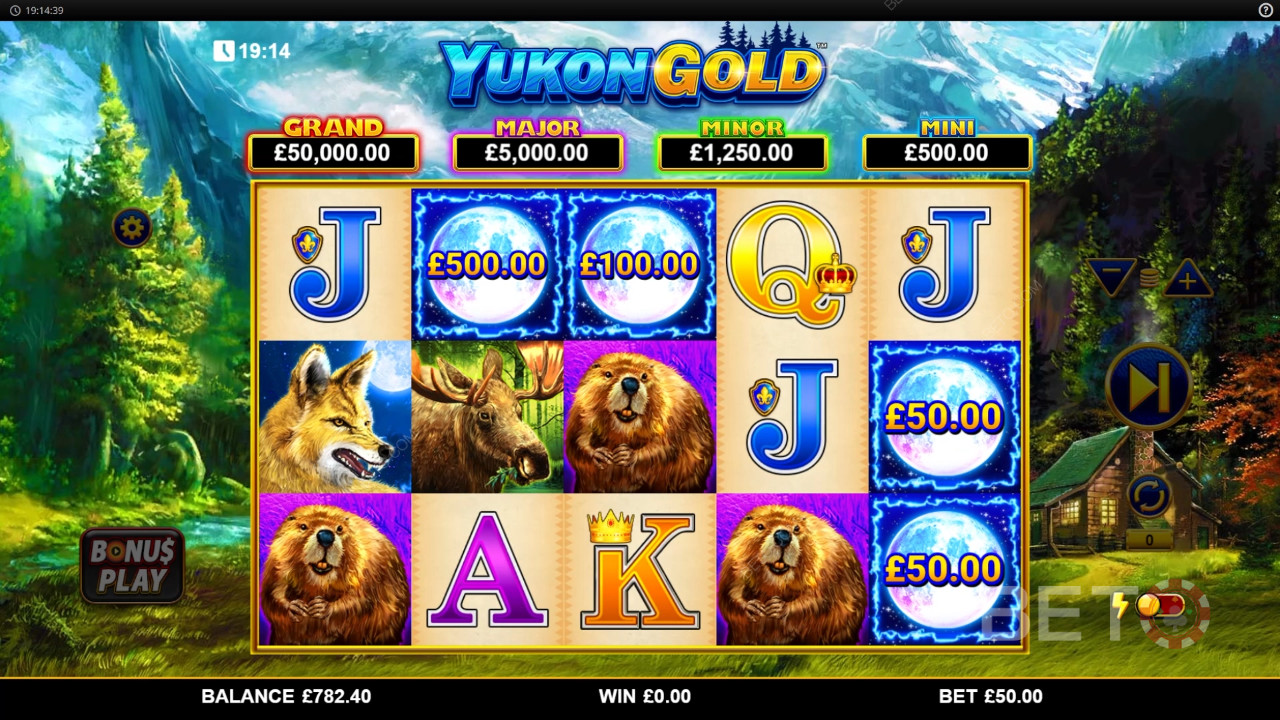 Anmeldelse af Yukon Gold hos BETO