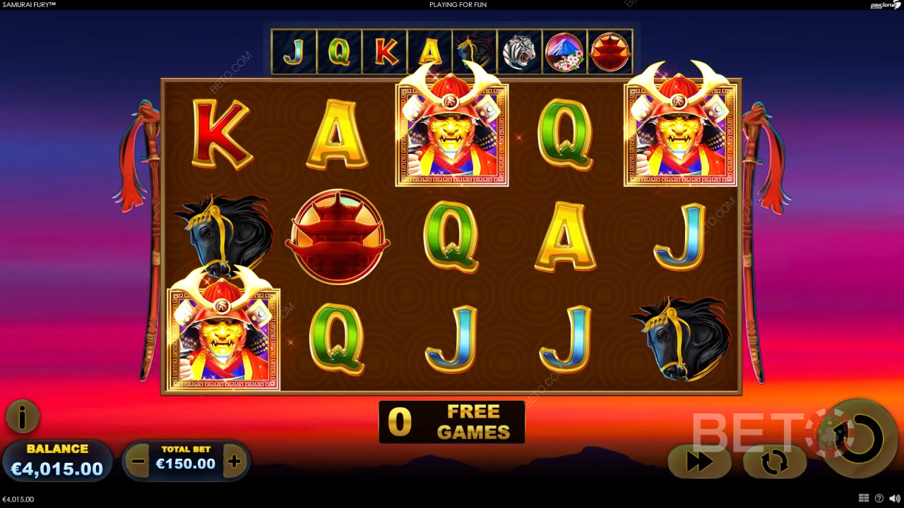 Samurai Fury: Anmeldelse fra BETO Slots