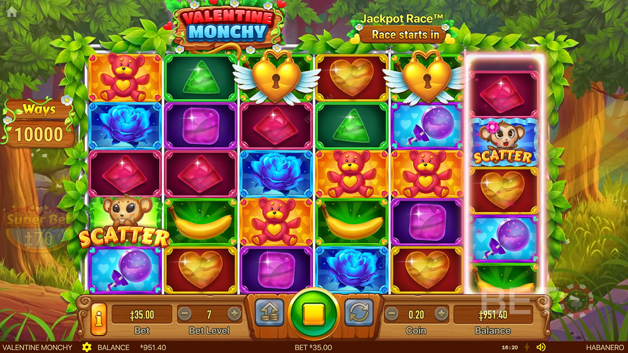 Valentine Monchy anmeldelse fra BETO Slots