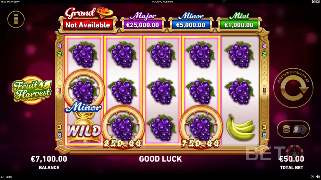 Bonusfunktioner Forklaret i Fruit Harvest fra Rarestone Gaming