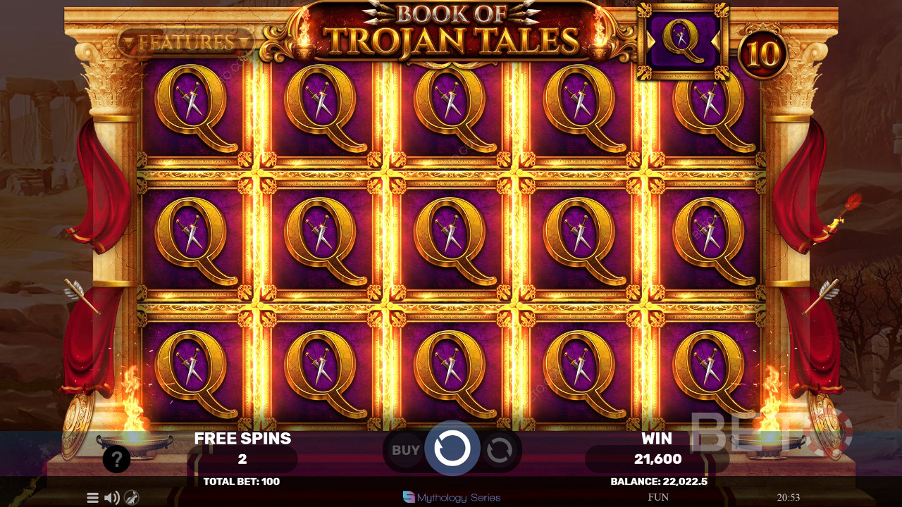 Anmeldelse af Book of Trojan Tales på BETO Slots