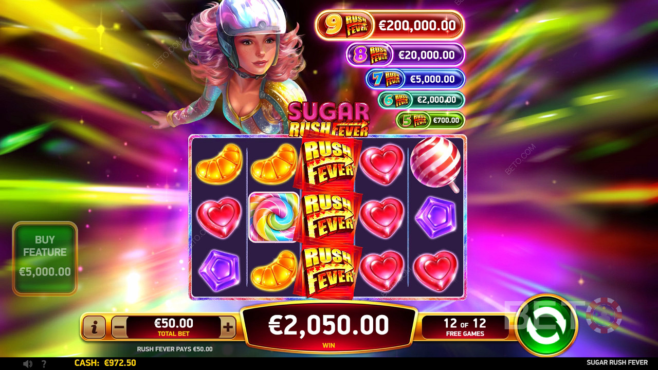 Bonusfunktioner i Sugar Rush Fever: En sød spilleoplevelse