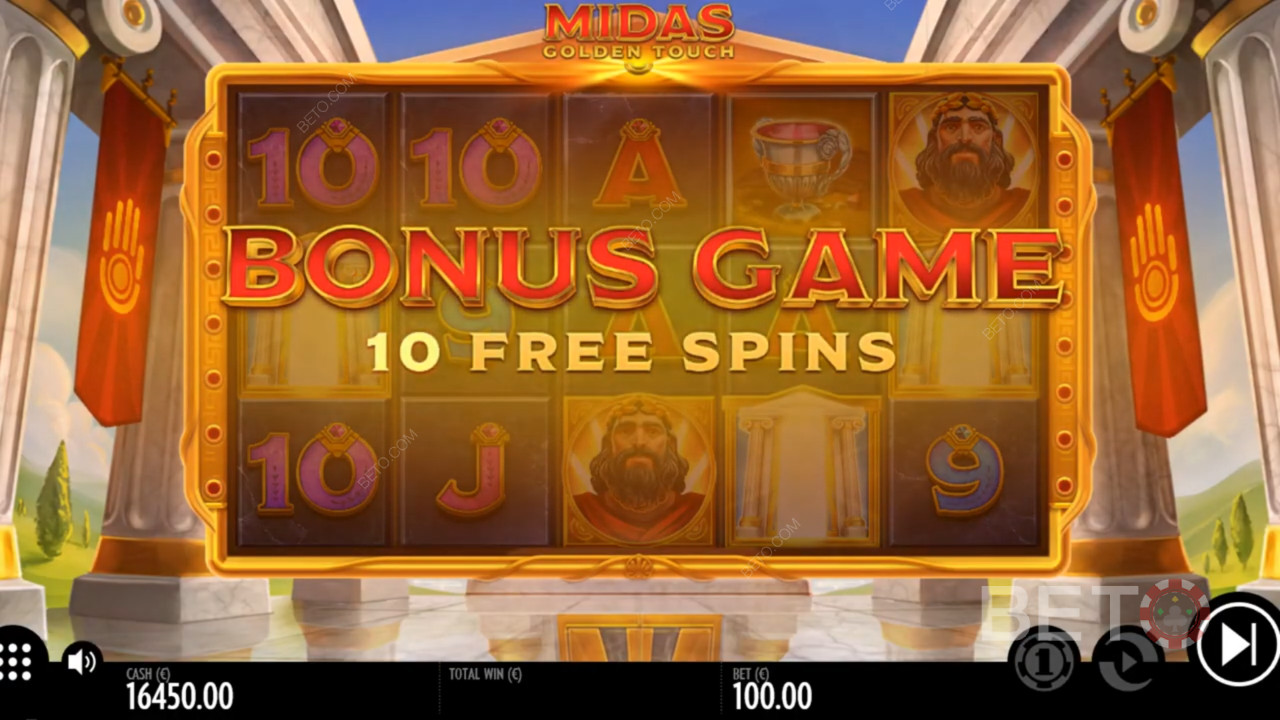 3 scatter-symboler under re-spin giver spillerne 10 ekstra gratis spins