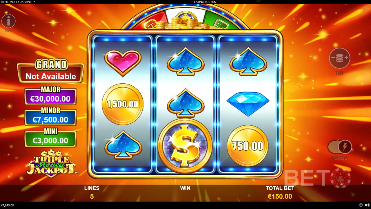 Triple Money Jackpot Spil For sjov
