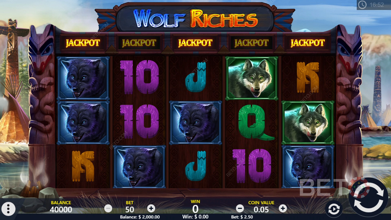 Wolf Riches online spillemaskine