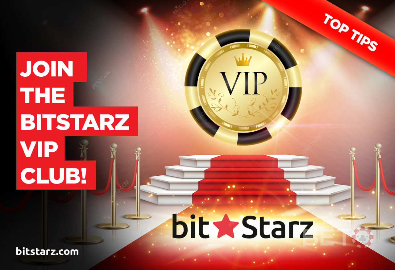 Bliv VIP medlem hos BitStarz