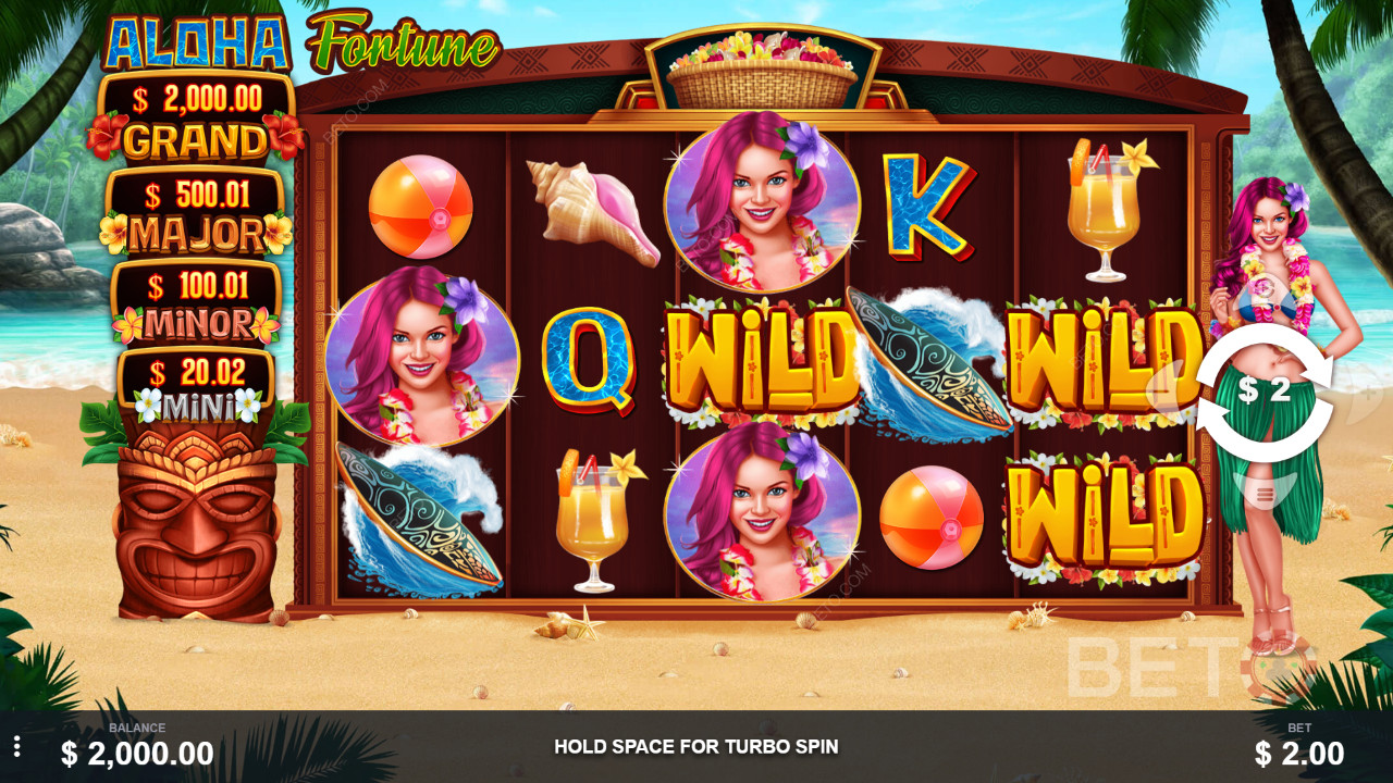Aloha Fortune: Med en RTP på 96,02% er det et spil, du bør prøve!
