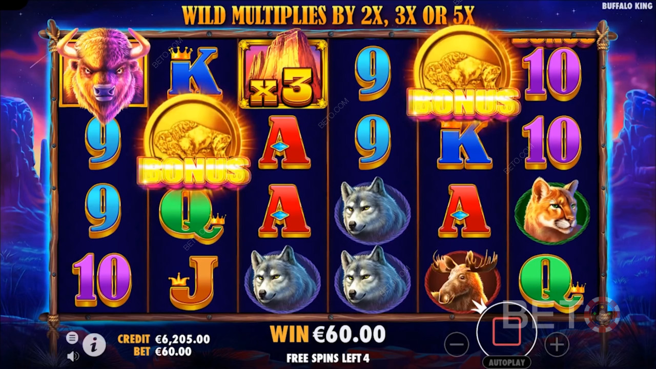 Gratis spins er prikken over i