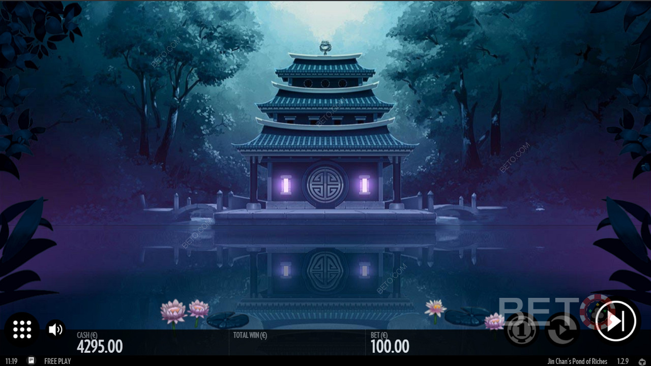 Jin Chan’s Pond of Riches - En asiatisk inspireret spillemaskine fra Thunderkick byder dig en 10,000x indsatsen!