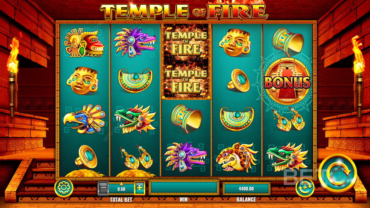 Temple of Fire spillemaskine