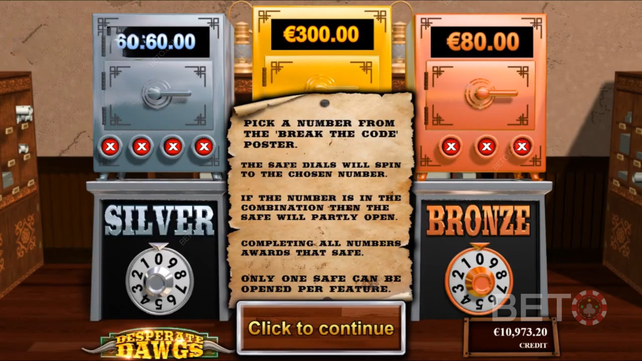 Knæk koden og vind op til 500x din indsats i Desperate Dawgs spilleautomaten