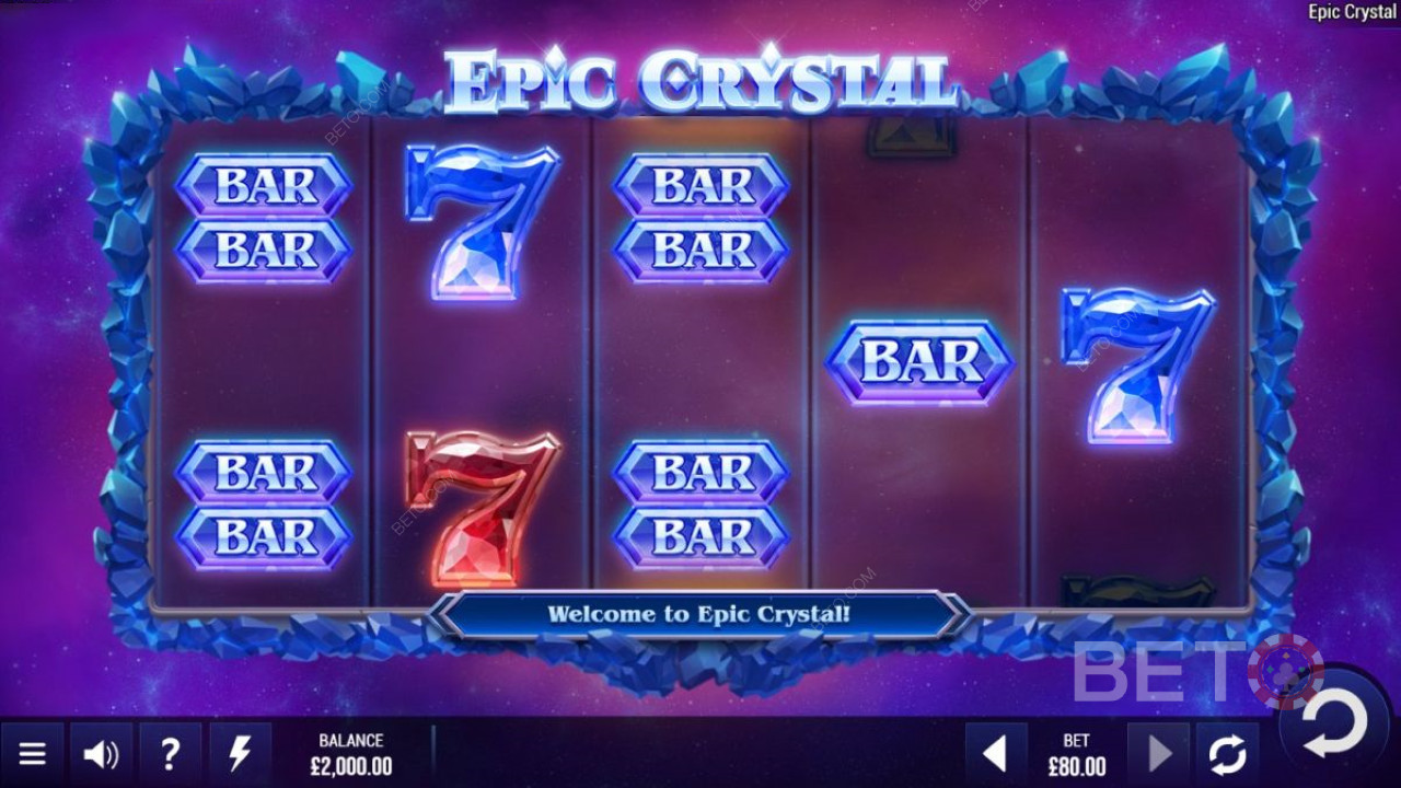 Fortryllende grafik i Epic Crystal