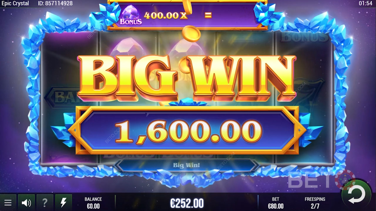 Stor gevinst venter i Epic Crystal