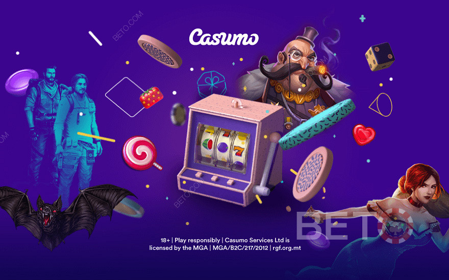 Casumo bonus og spændende udvalg af casino spil.