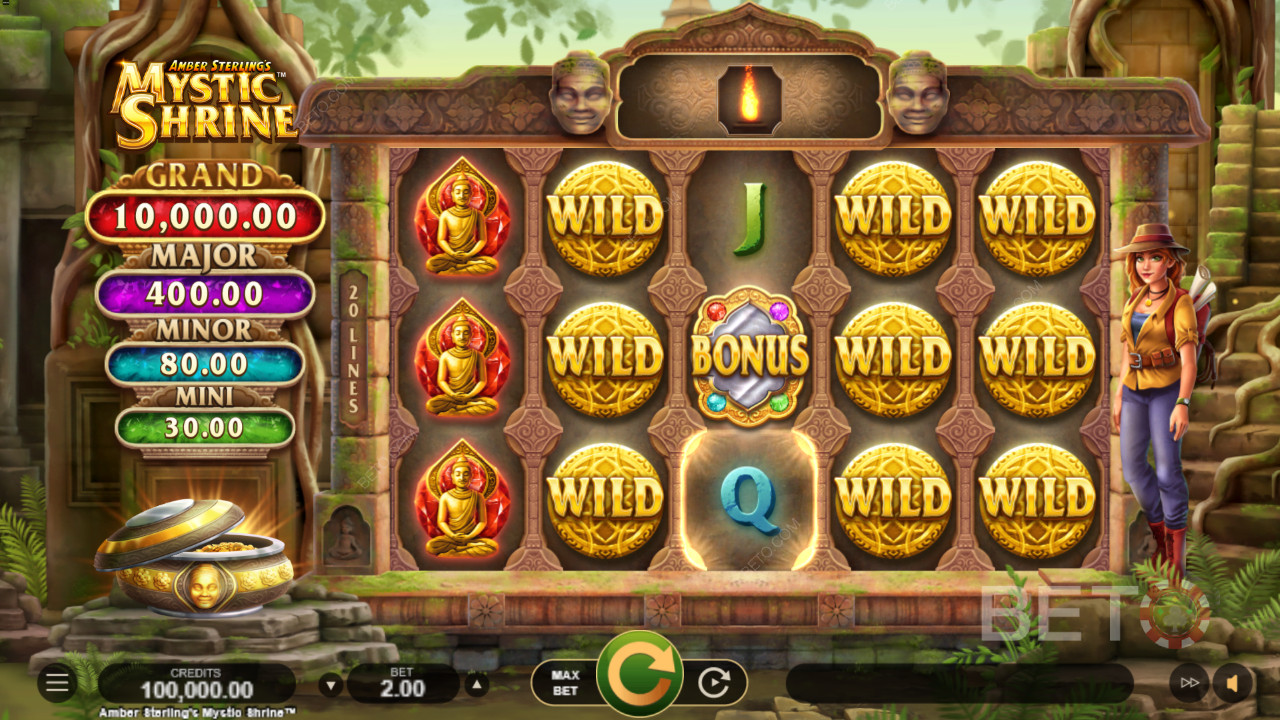 Få flere Wilds og massive gevinster i Amber Sterling