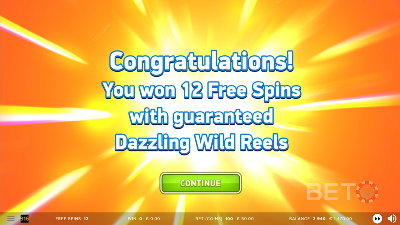 Vind Gratis Spins i Dazzle Me Megaways