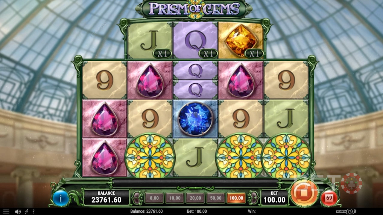 Prism of Gems spillemaskine - Strålende og farverige ædelsten