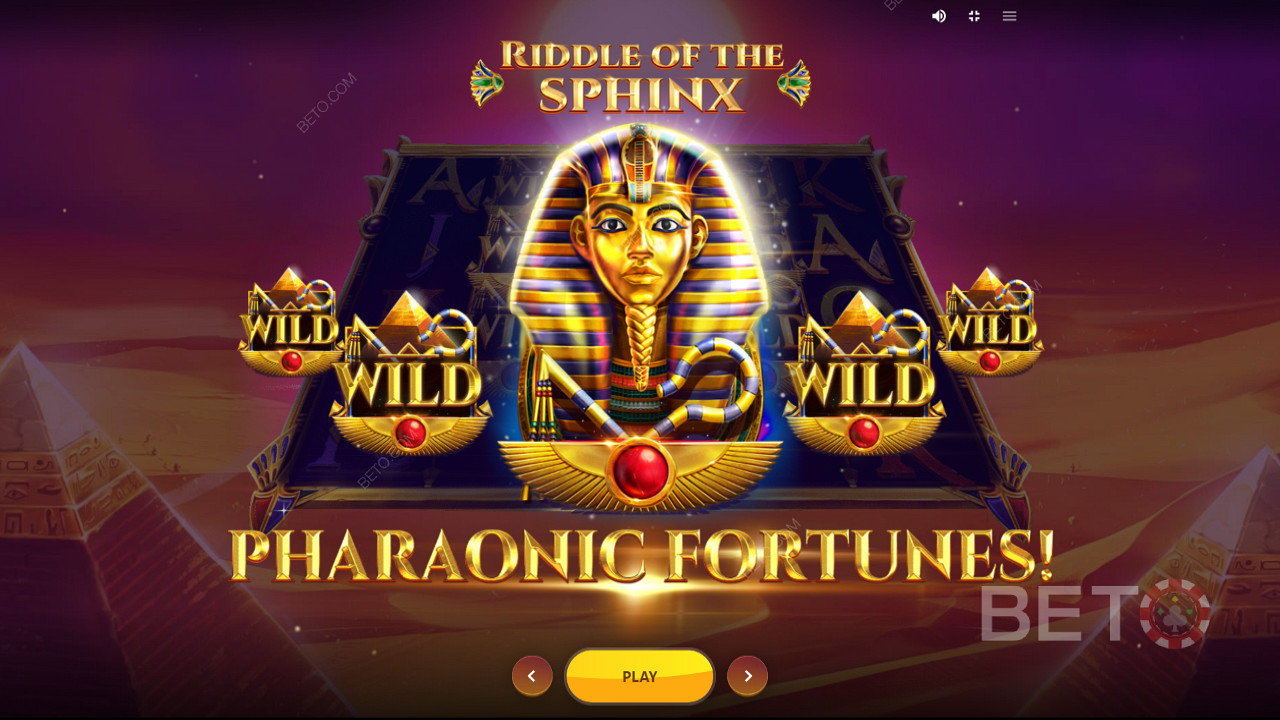 Faraoniske Rigdomme speciel bonus i Riddle Of The Sphinx