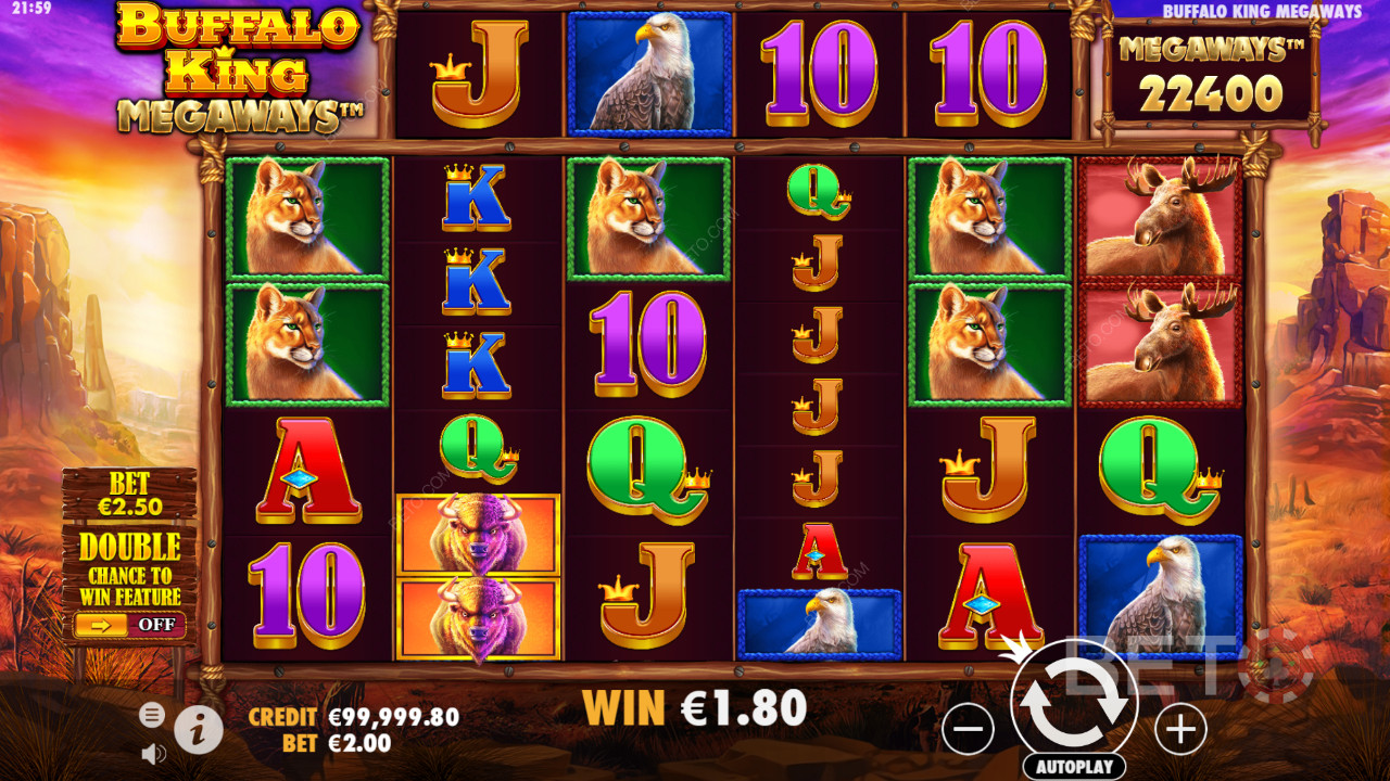 Vil du direkte til Free Spins-bonussen? Brug Køb Free Spins-funktionen