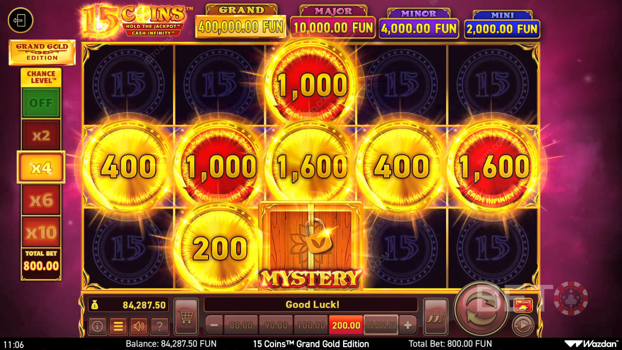 15 Coins Grand Gold Edition: Anmeldelse fra BETO