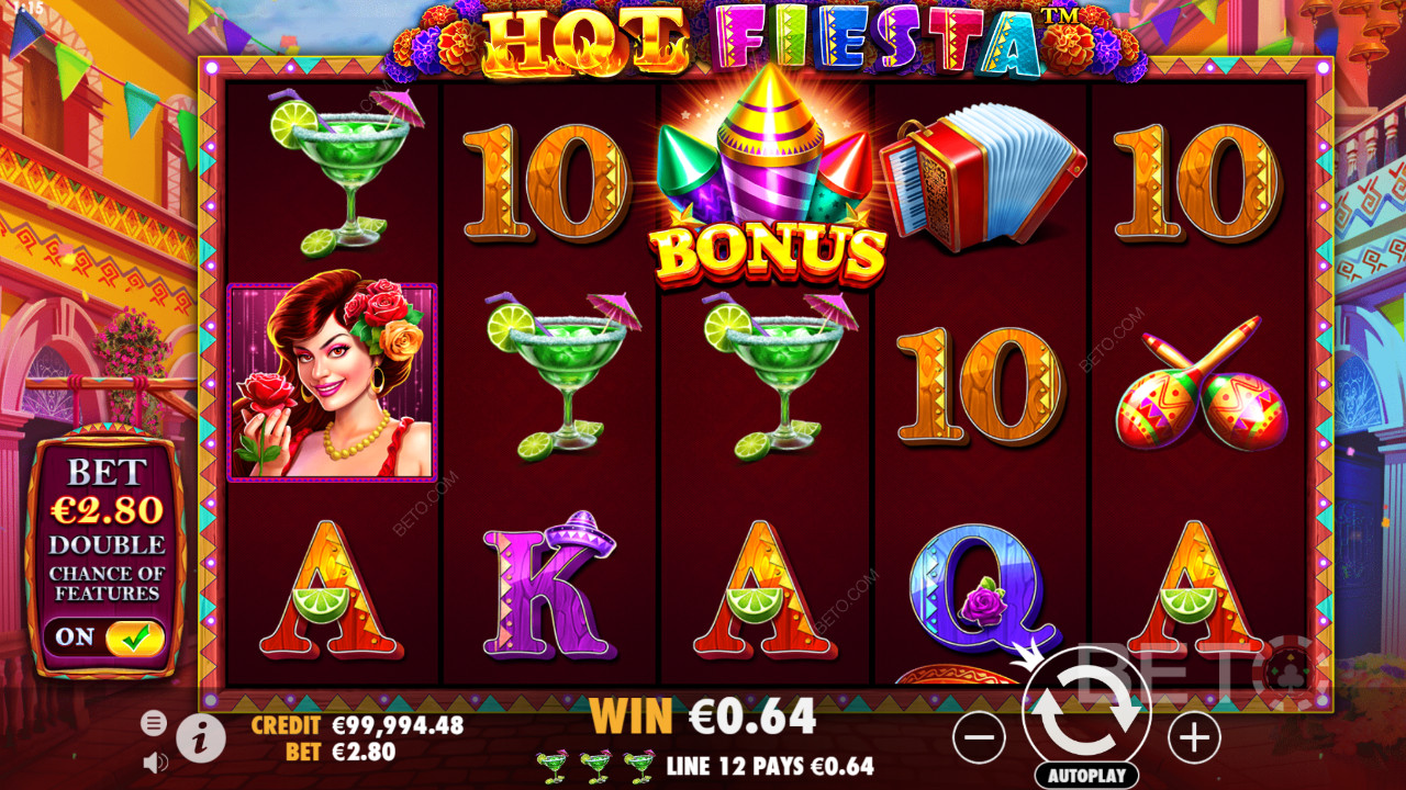 Mexicanske symboler i Hot Fiesta