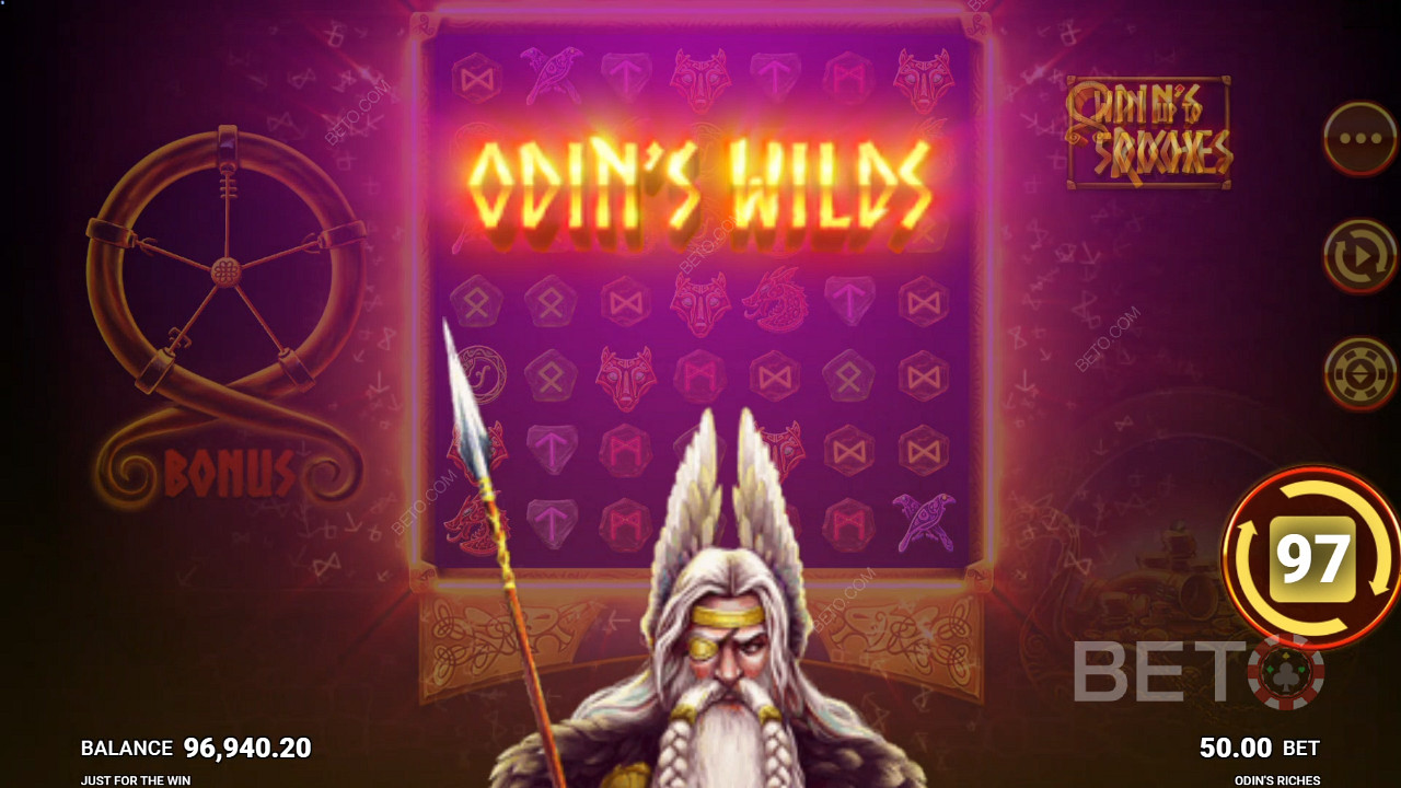 Odins Wilds mini-spil i Odins Riches