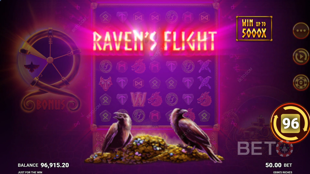Odins Rigdomme: Ravnens Flyvende Specialfunktion
