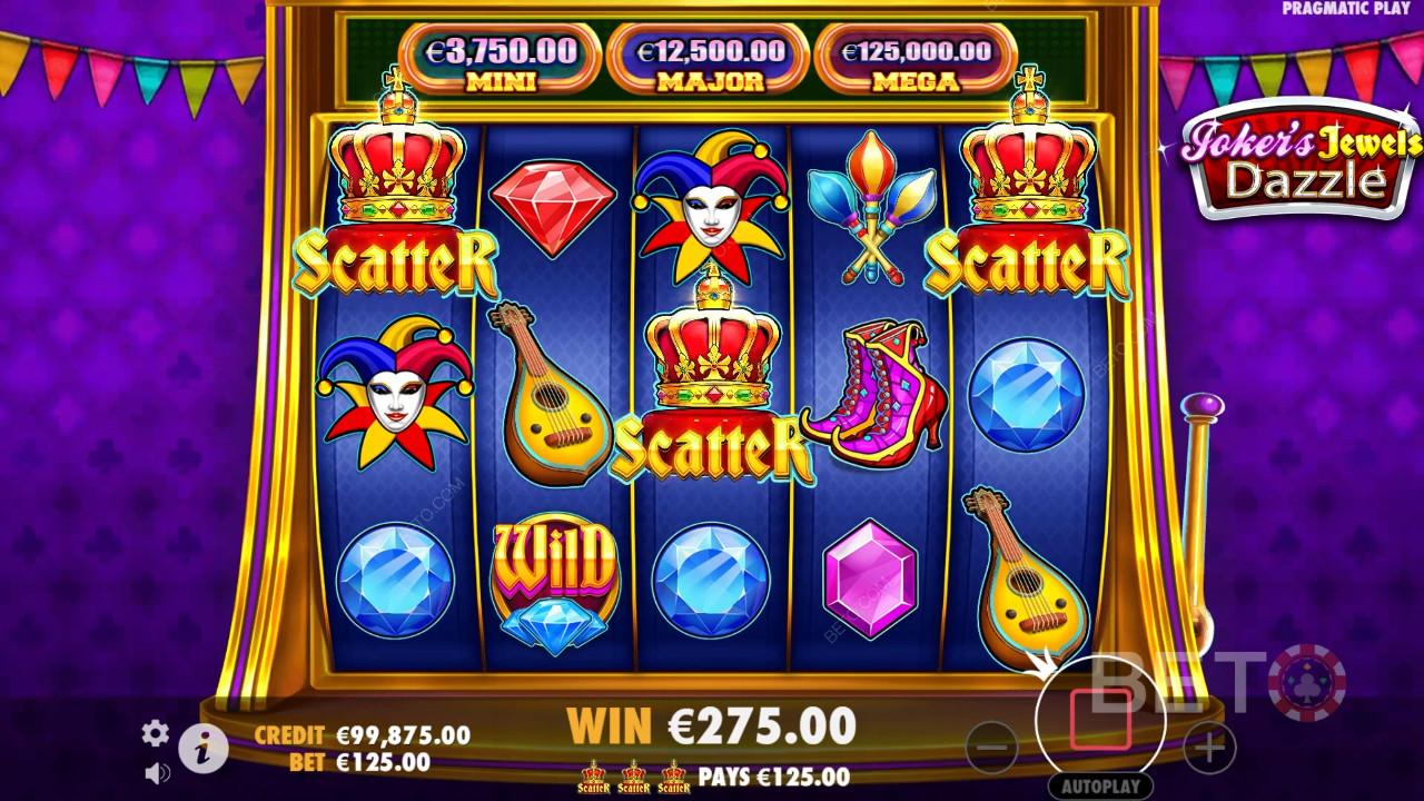 Joker's Jewels Dazzle Spil For sjov