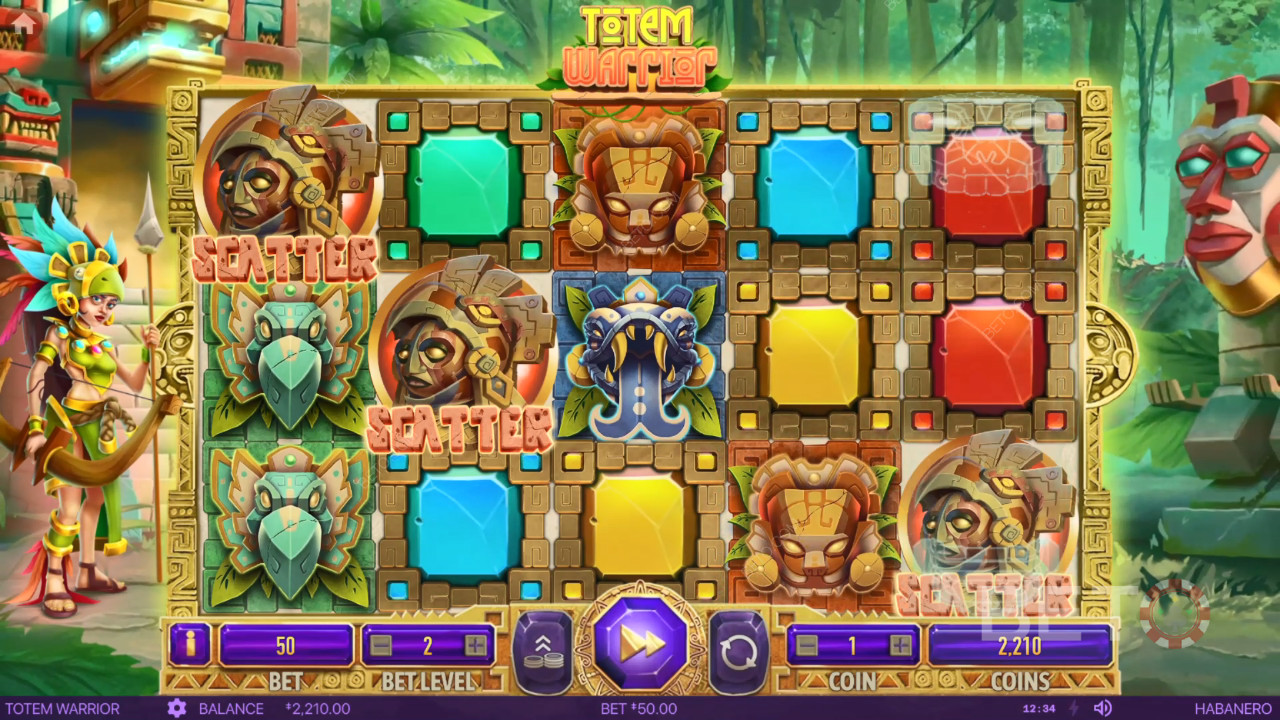 Totem Kriger Anmeldelse fra BETO Slots