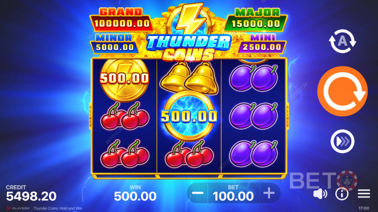 Er Thunder Coins spilleautomat værd at spille?