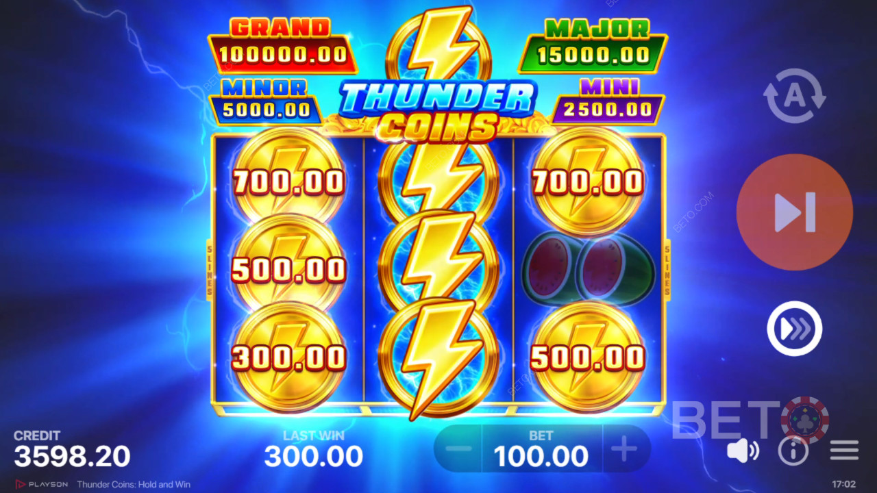 Thunder Coins Spil For sjov