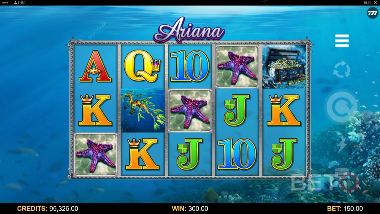 Anmeldelse af Ariana på BETO Slots