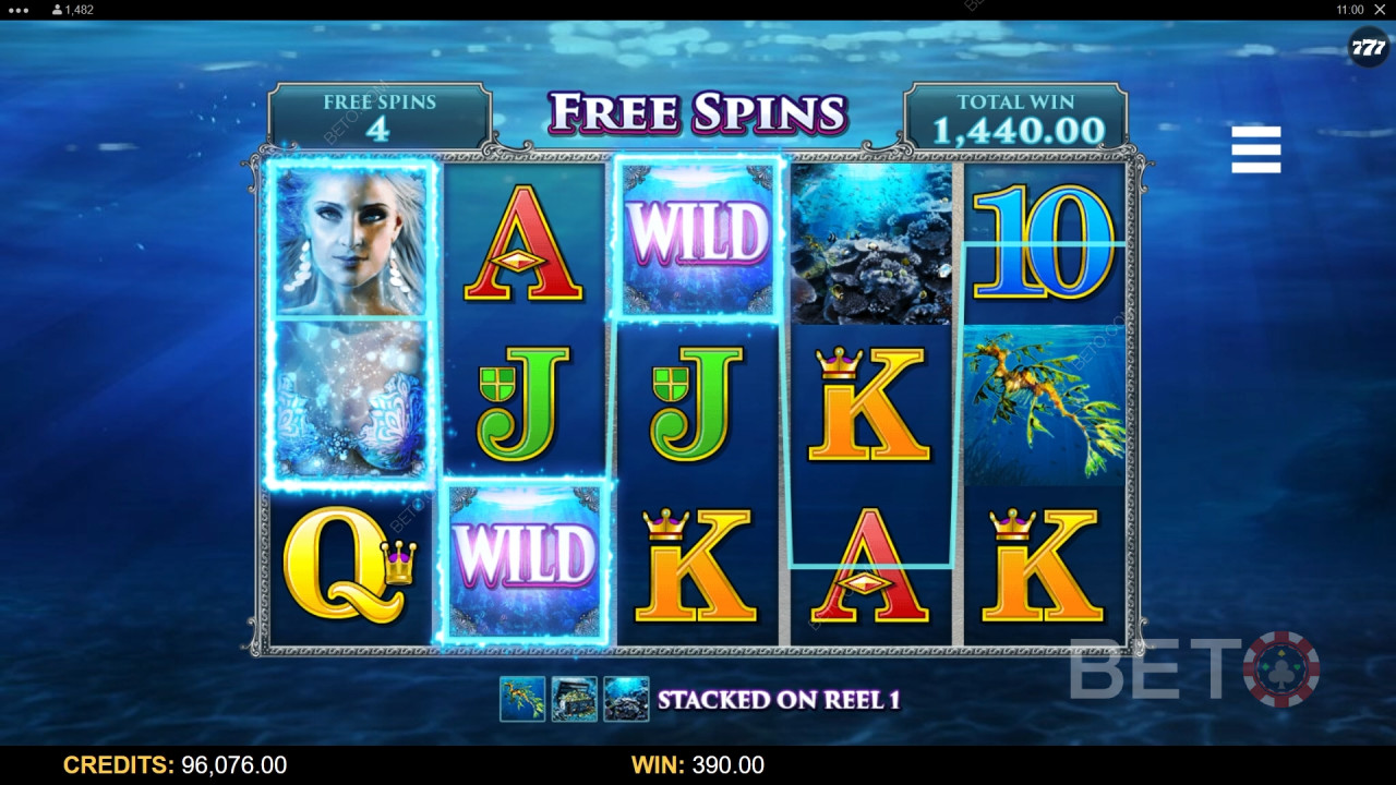 Sådan spiller du Microgamings Ariana