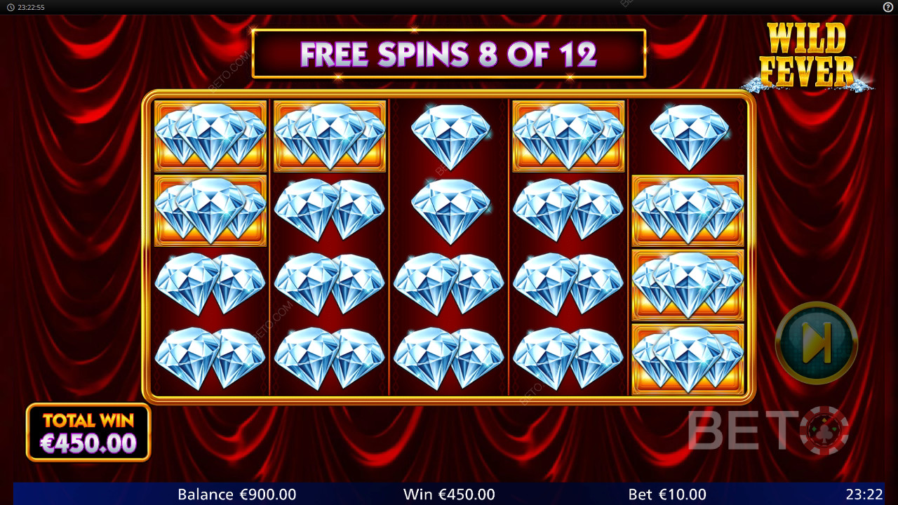 Vind 1.520 gange din indsats i Wild Fever-automaten!