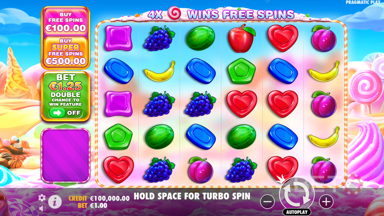 Sweet Bonanza 1000 gratis spins kan underholde i timevis