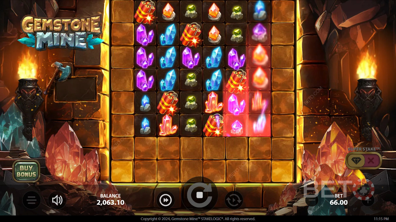 Anmeldelse af Gemstone Mine hos BETO