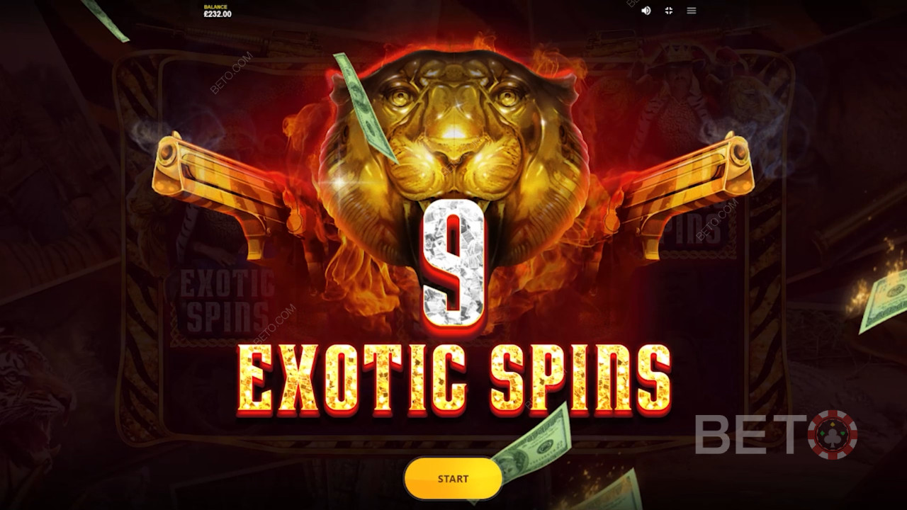 Vind eksotiske gratisspins i Joe Exotic