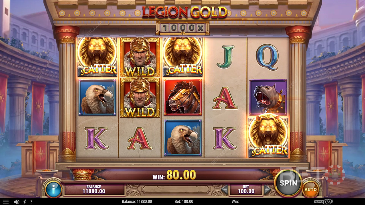 Legion Gold anmeldelse fra BETO Slots